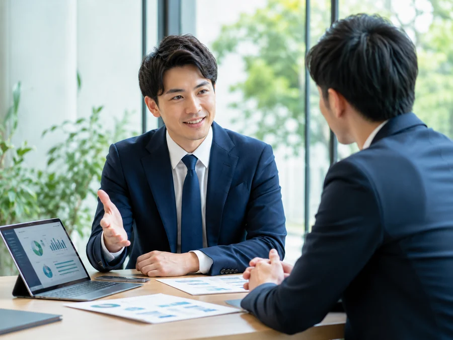 AI業務診断の相談風景
